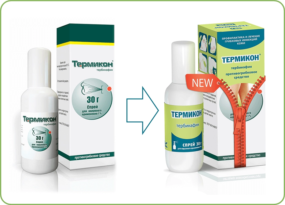 ТЕРМИКОН® в обновленном внешнем виде и в новых упаковках