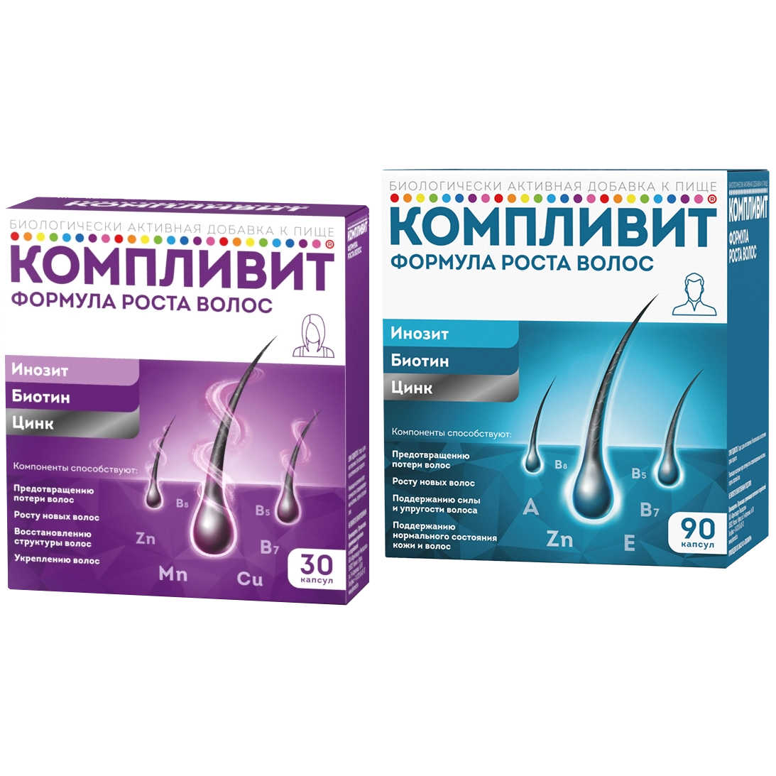 Компливит Формула роста волос