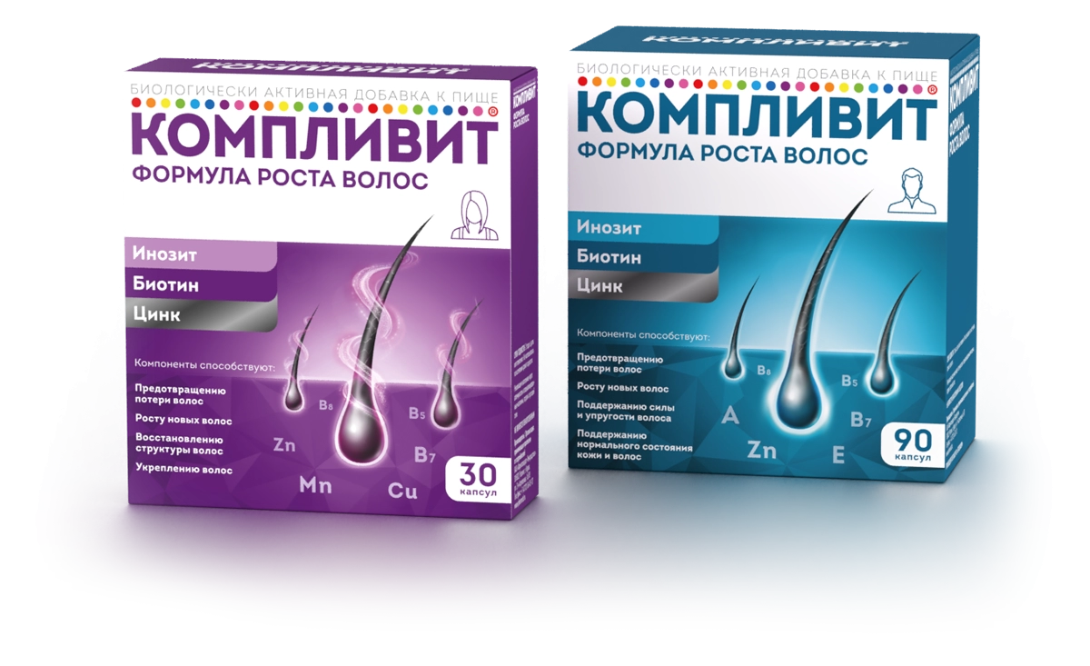 Компливит Формула роста волос
