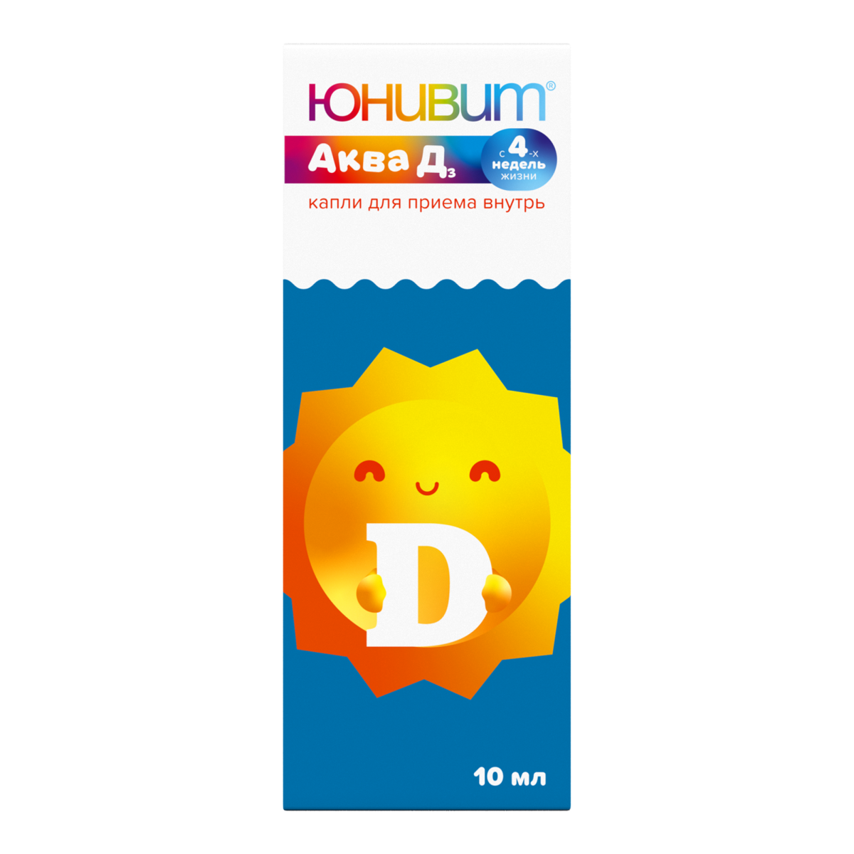 Упаковка Юнивит Аква Д3